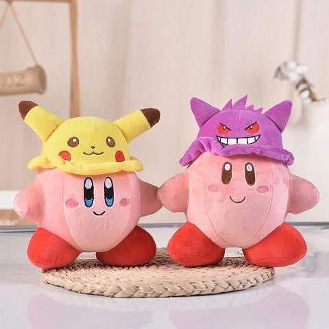 Pikachu Kirby Cosplay Plushy