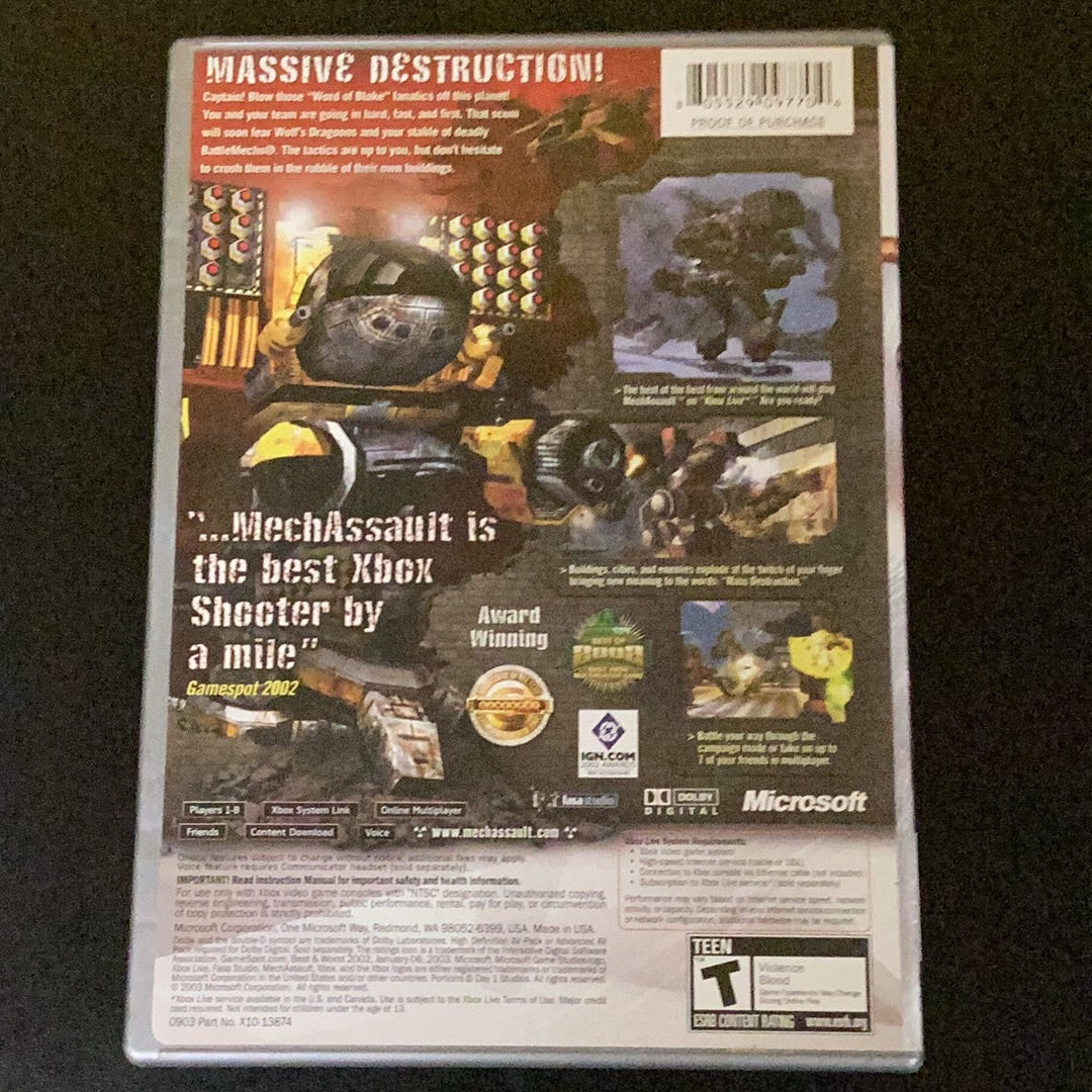 Mech Assault - Xbox - Used