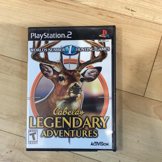 Cabela’s Legendary Adventures - PS2 - Used