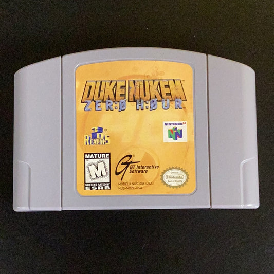 Duke Nukem Zero Hour - N64 - Used