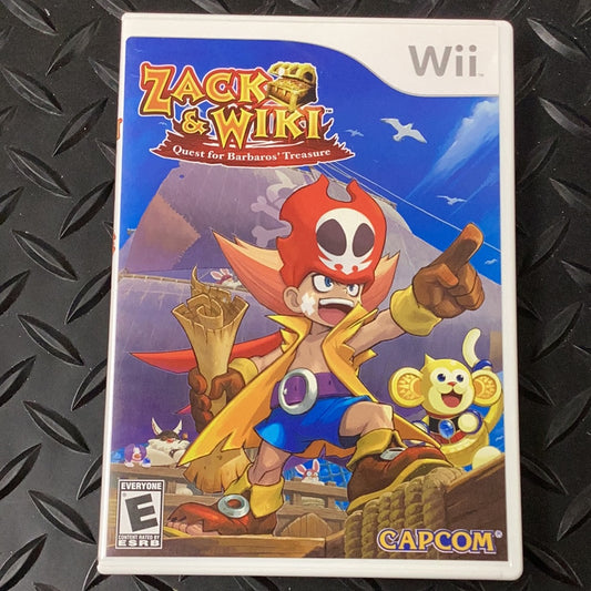 Zack & Wiki Quest for Barbaros Treasure - Wii - Used