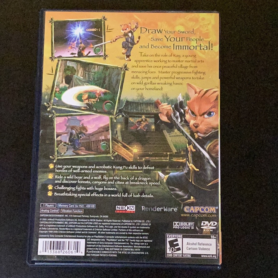 Legend of Kay - PS2 Game - Used