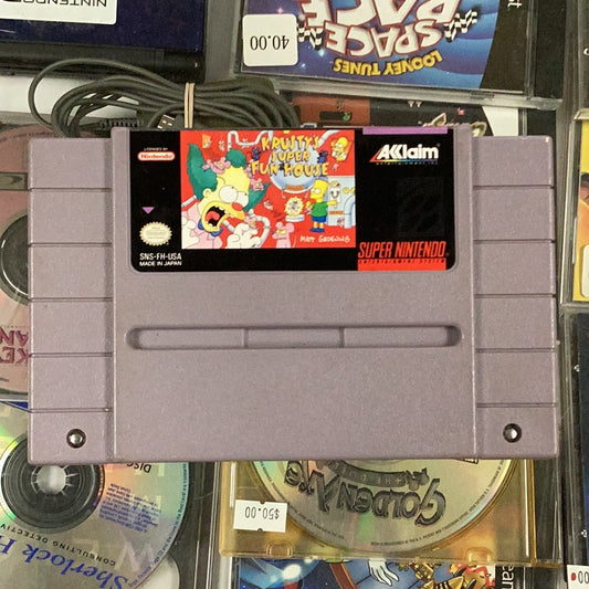 Krusty’s Super Fun House - SNES - Used