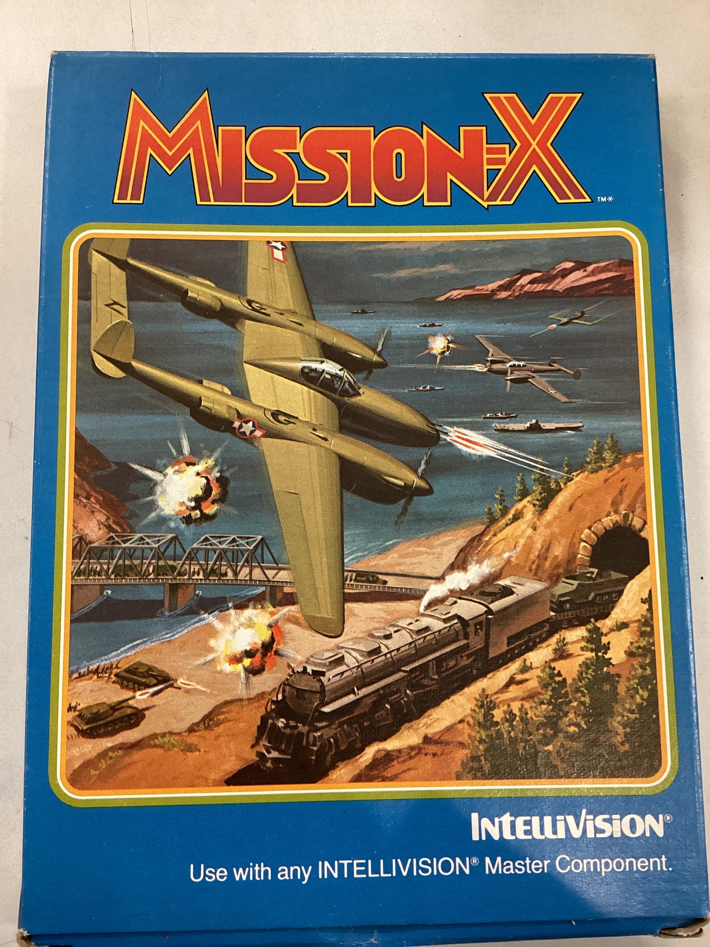 Mission X - Intellivision - Used