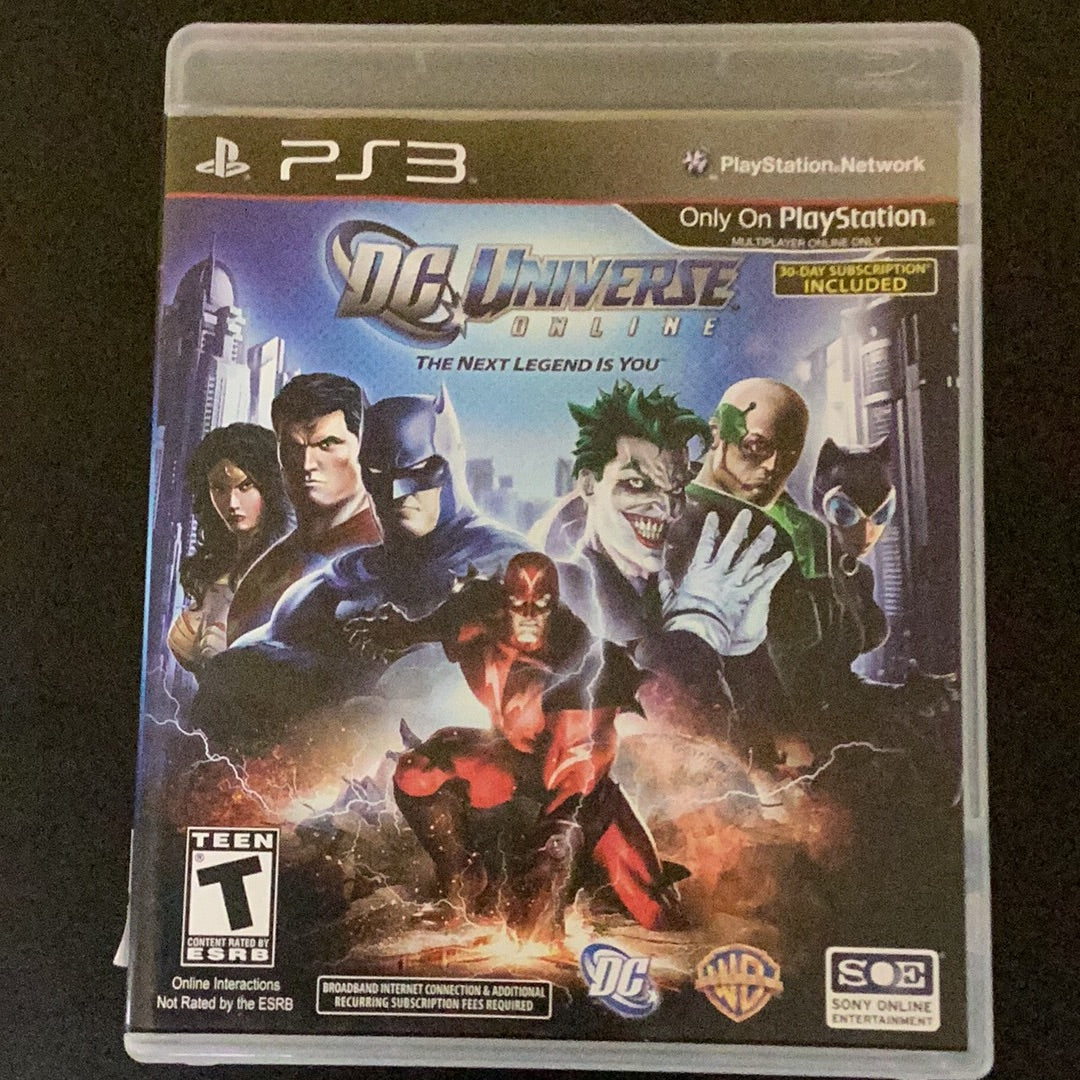 Dc Universe Online - PS3 Game - Used