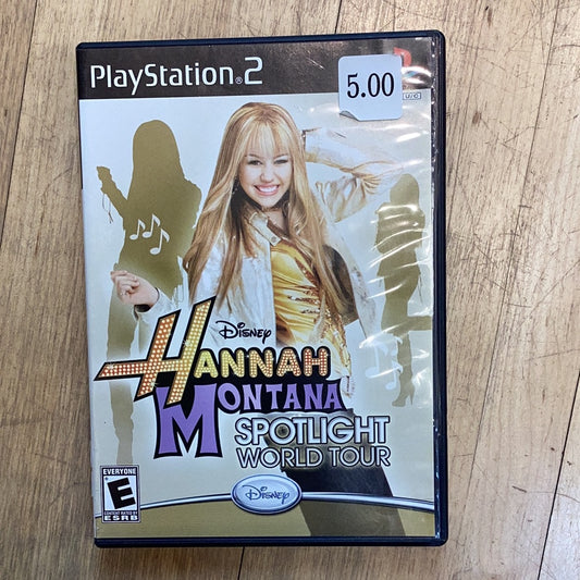 Hannah Montana Spotlight World Tour - PS2 - Used