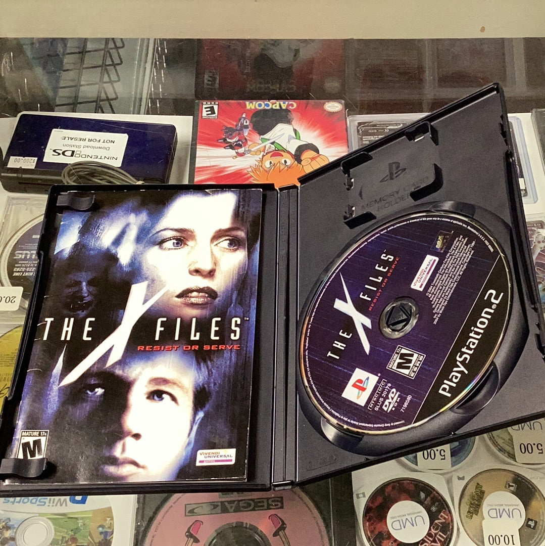 The X Files Resist or Serve - ps2 - Used
