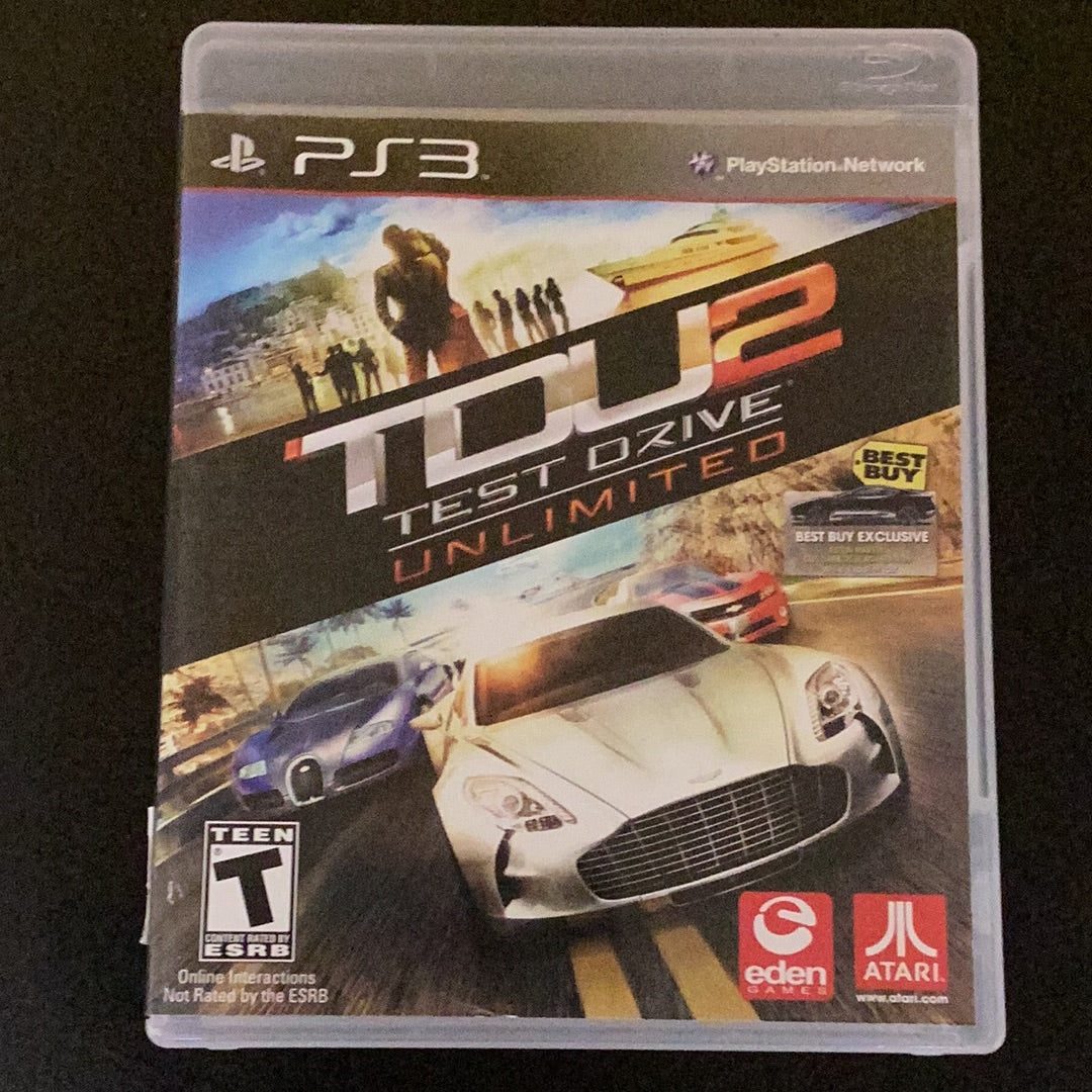 TDU2 Test Drive Unlimited 2 - PS3 Game - Used