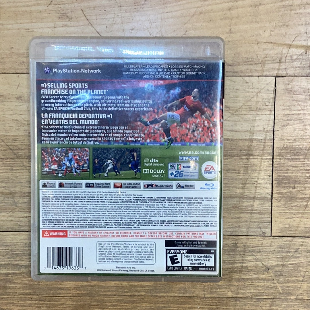 Fifa Soccer 12 - PS3 - Used