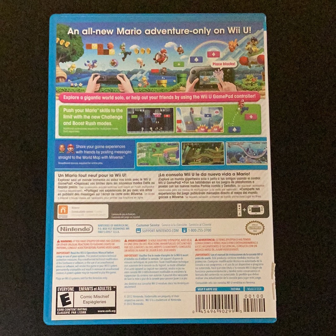 New Super Mario Bros U - Wii U - Used