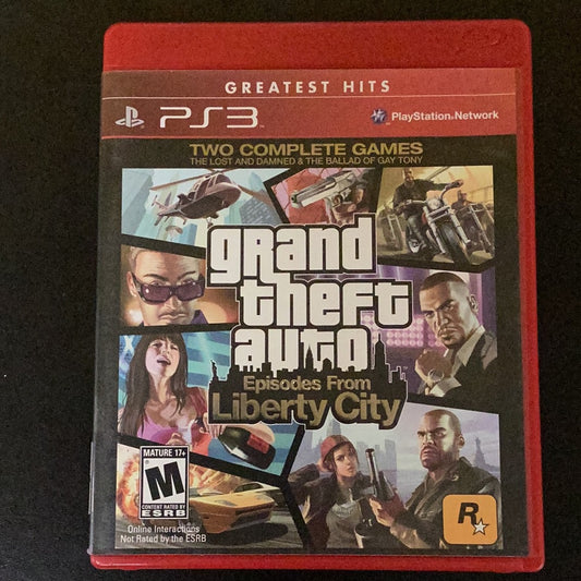 Grand Theft Auto Episodes from Liberty City - PS3 Game - Used