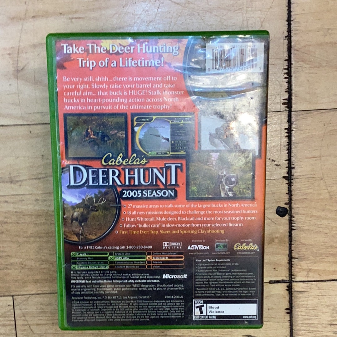 Cabela’s Deer Hunt 2005 - Xbox - Used