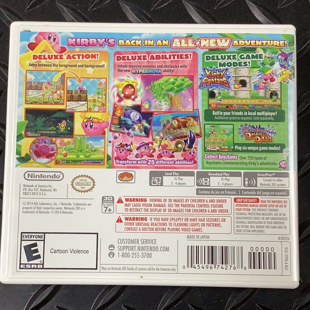 Kirby Triple Deluxe - 3DS - Used