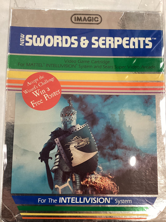 Swords & Serpents - Intellivision - Used