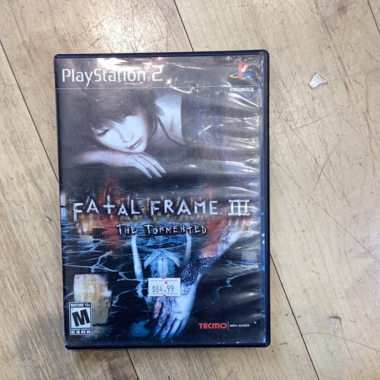 Fatal Frame III The Tormented - PS2 - Used