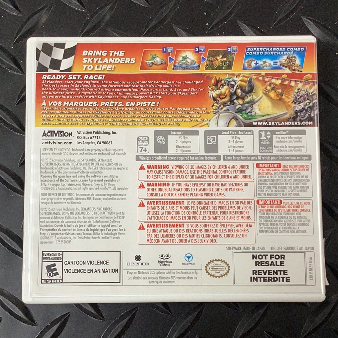 Skylanders Superchargers Racing - 3DS - Used