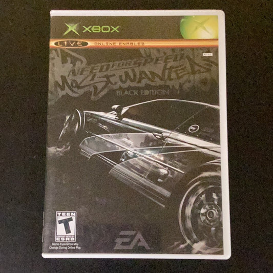 Need for Speed Most Wanted Black Edition - Xbox - Used