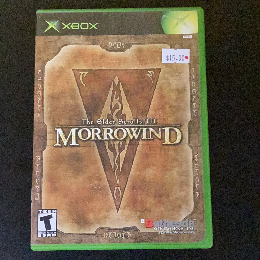 The Elder Scrolls 3 Morrowind - Xbox - Used