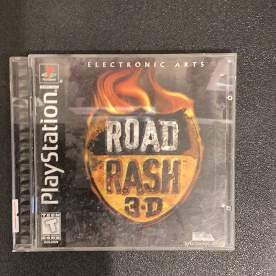 Road Rash 3D - PS1 Game - Used