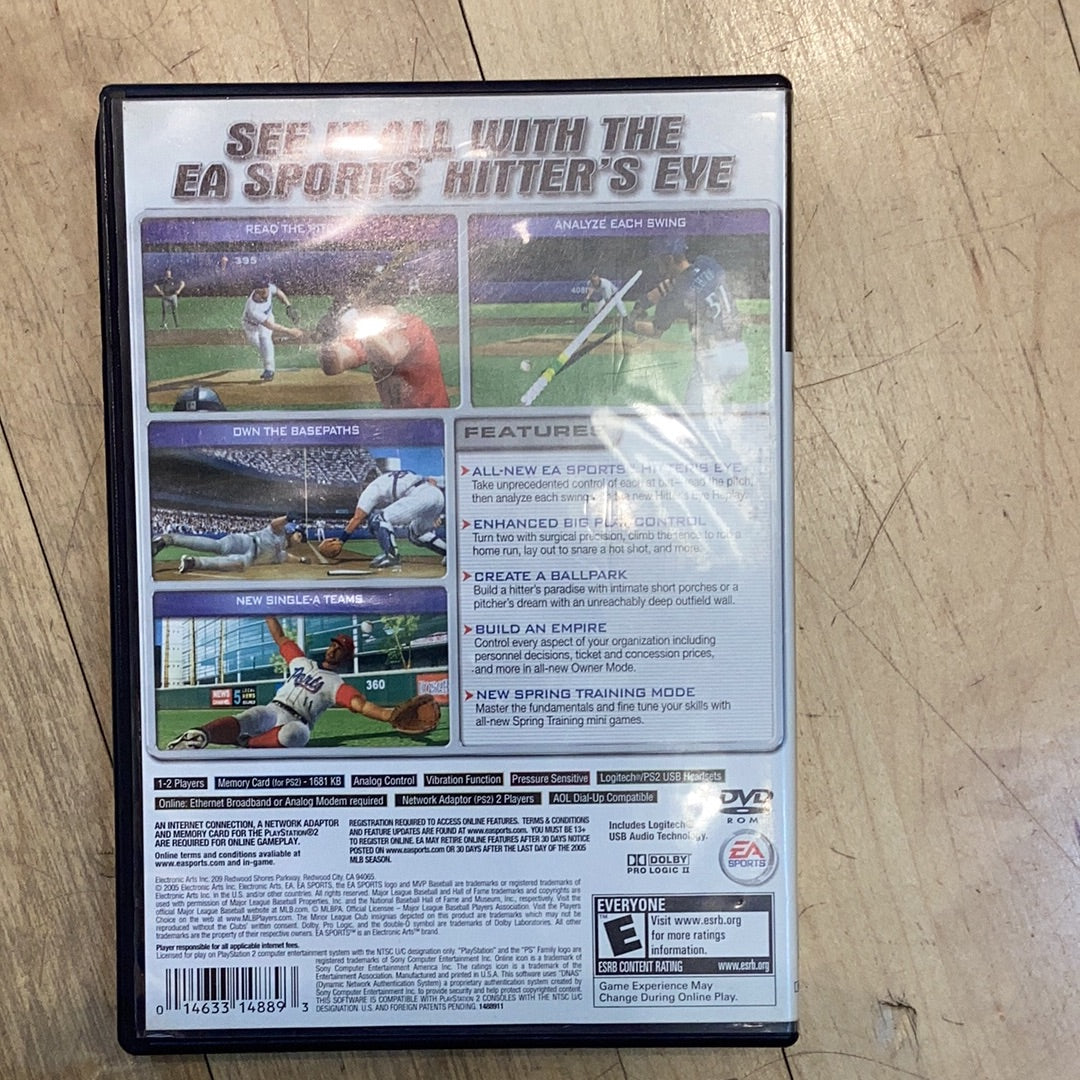 MVP Baseball 2005 - PS2 - Used