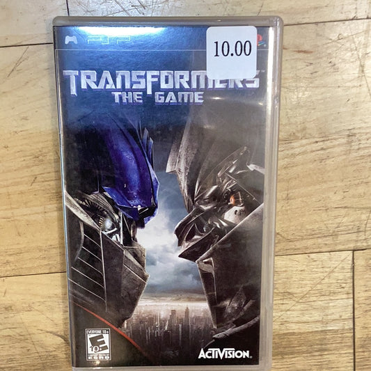 Transformers The Game - PSP - Used