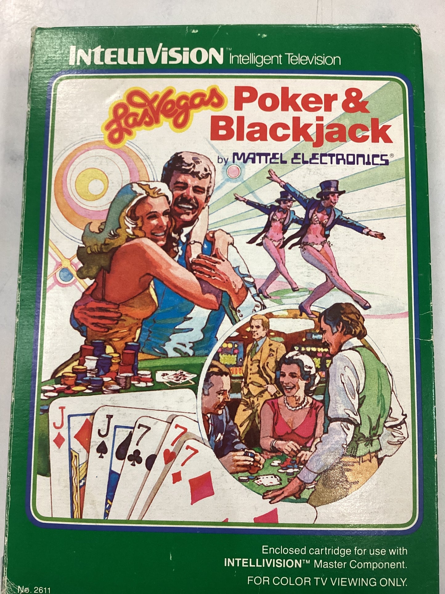 Las Vegas Poker & Blackjack - Intellivision - Used
