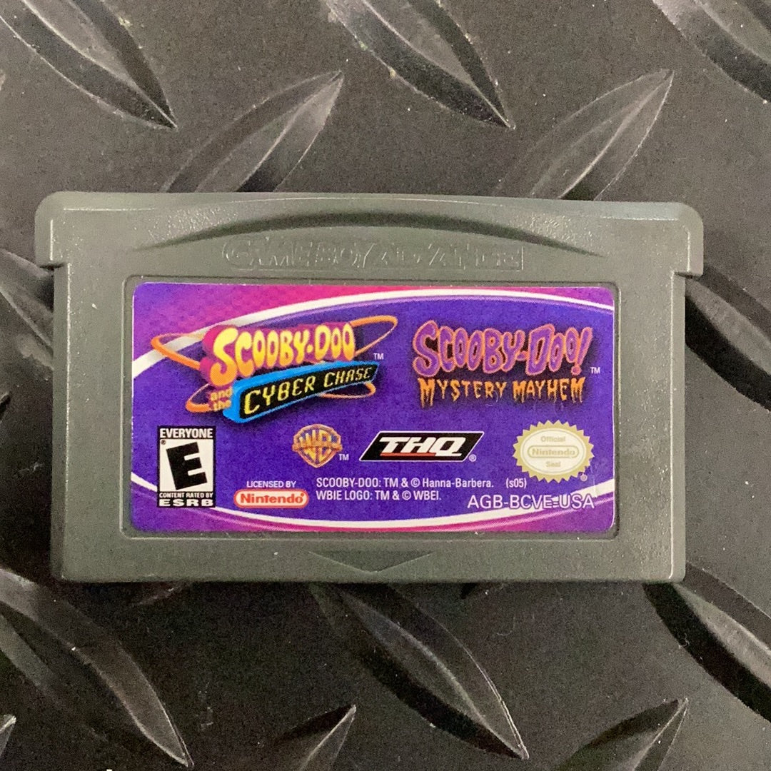 Scooby Doo And the Cyber Chase + Mystery Mayhem - GBA - Used