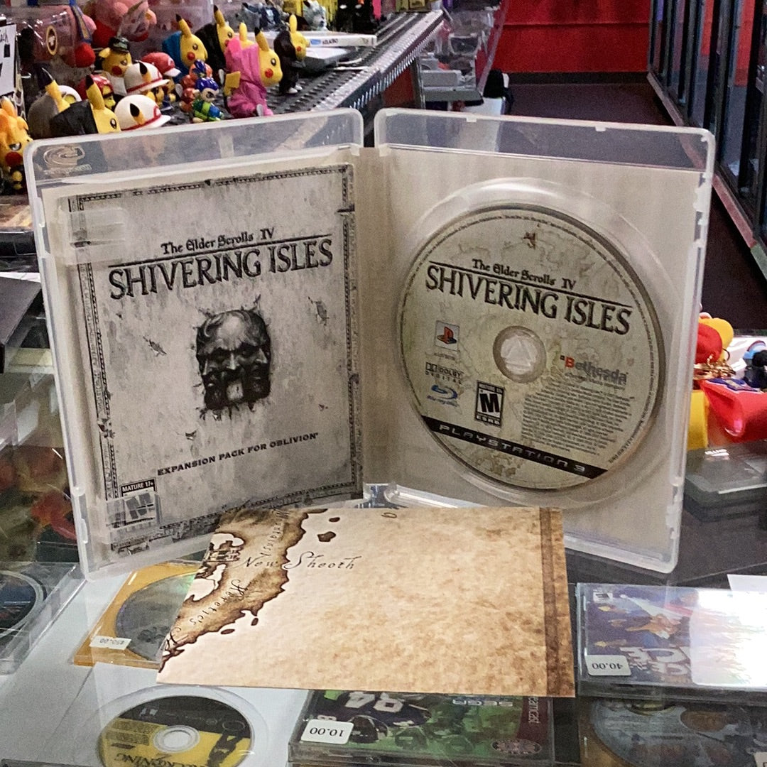 The Elder Scrolls IV Shivering Isles Expansion pack - PS3 Game - Used