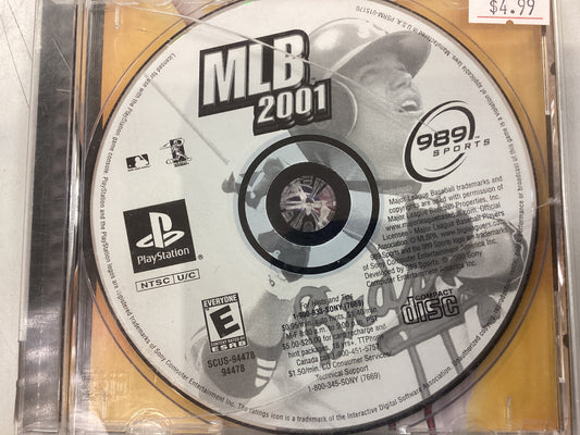 MLB 2001 -PS1- Used