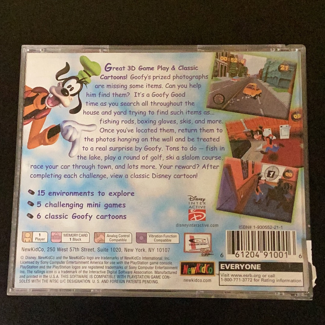 Goofy’s fun house - PS1 Game - Used