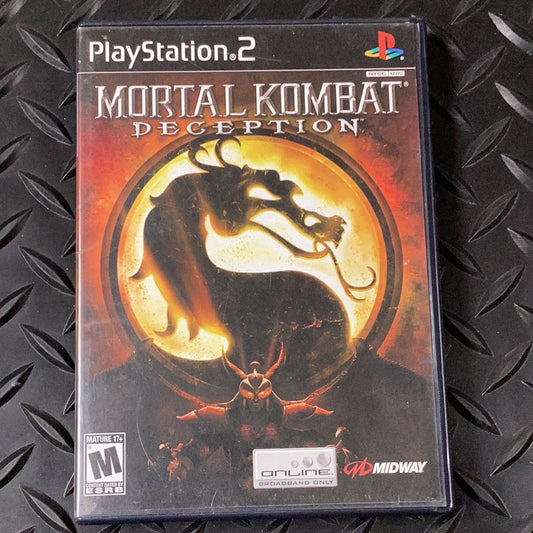 Mortal Kombat Deception - PS2 Game - Used