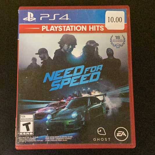 Need for Speed - PS4 Game - Used