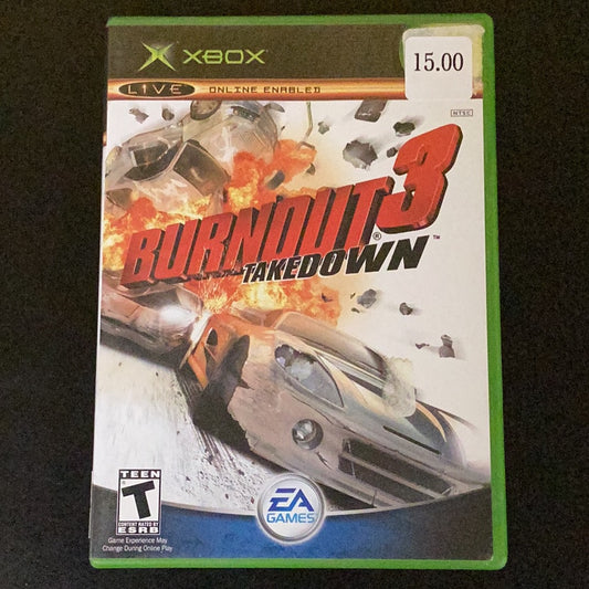 Burnout 3 Takedown - Xbox - Used