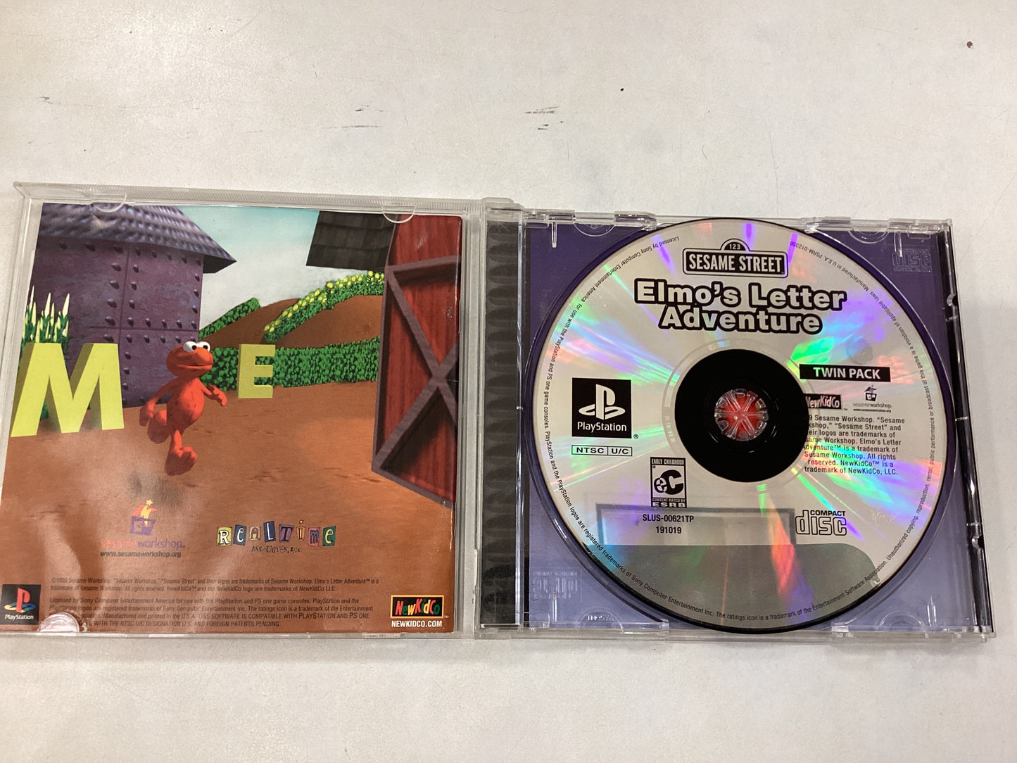 Elmo’s Letter Adventure -PS1- Used