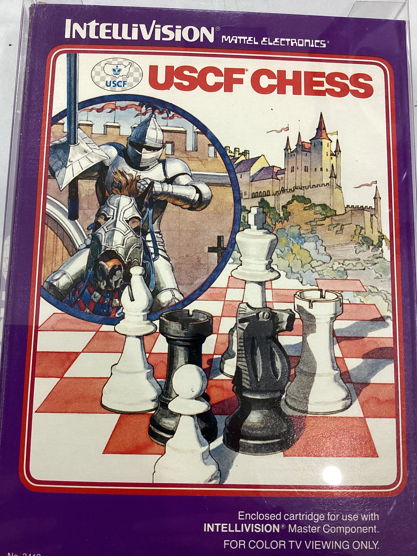 USCF Chess - Intellivision - Used