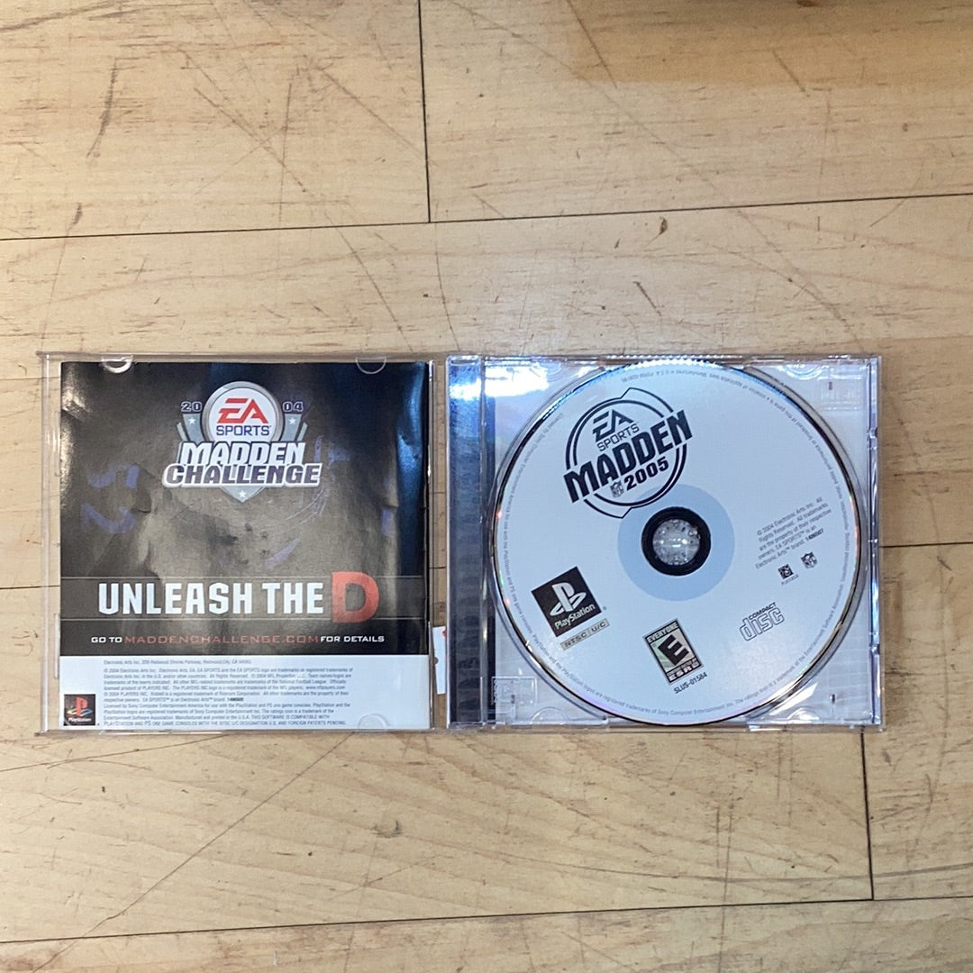Madden 2005 - PS1 - Used