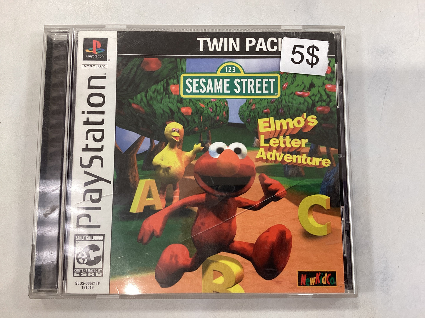 Elmo’s Letter Adventure -PS1- Used