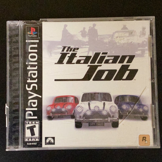 The Italian Job - PS1 Game - Used