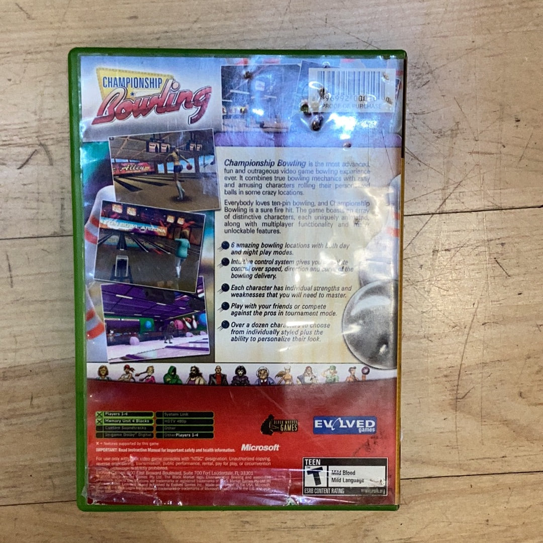 Championship Bowling -Xbox - Used