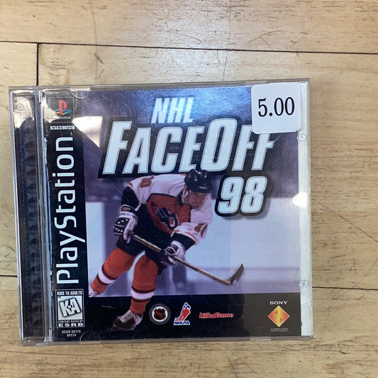 NHL Face Off 98 - PS1 - Used