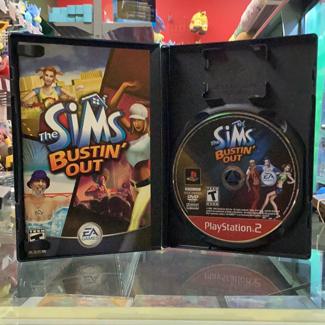 The Sims Bustin’ Out - PS2 Game - Used