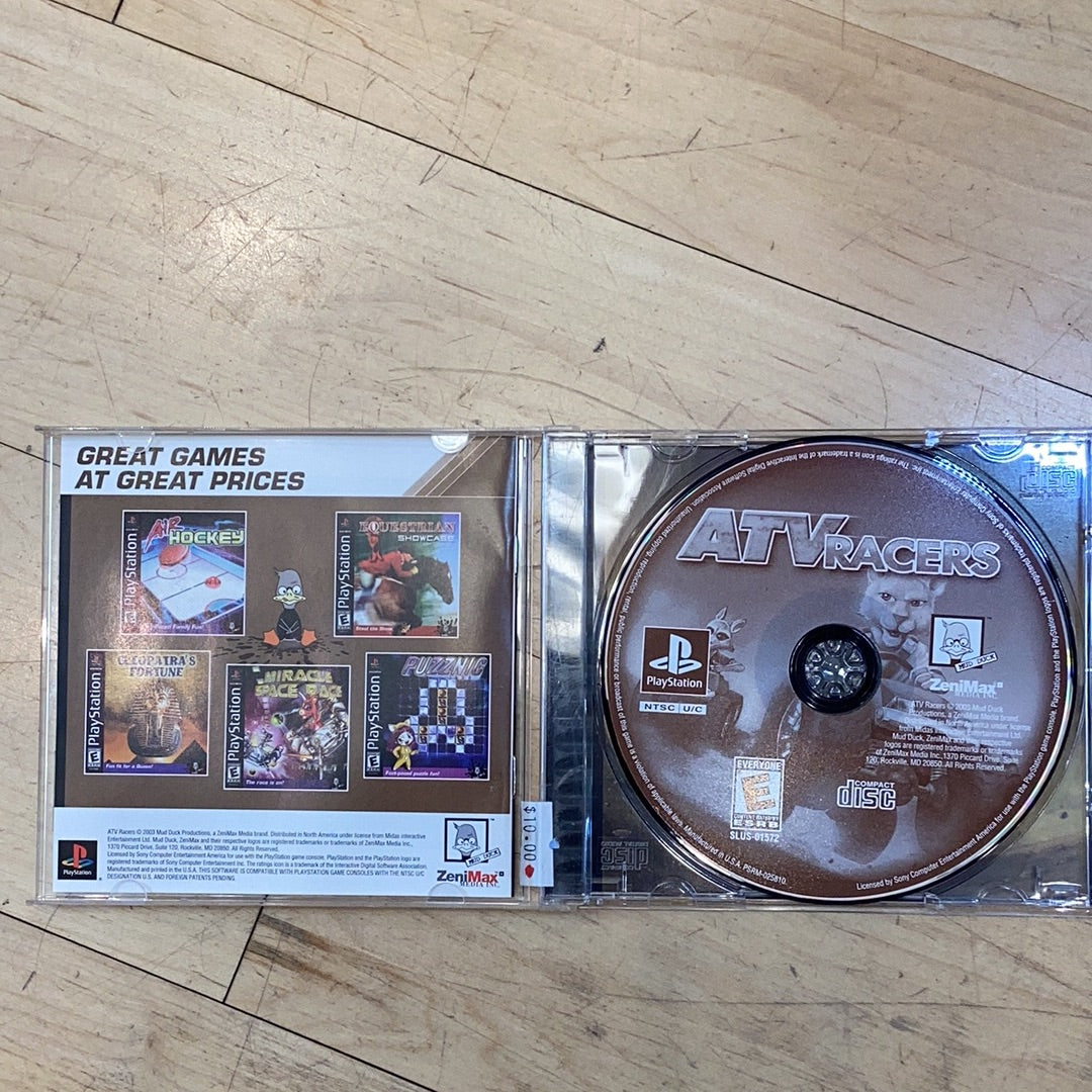 ATV Racers - PS1 Game - Used