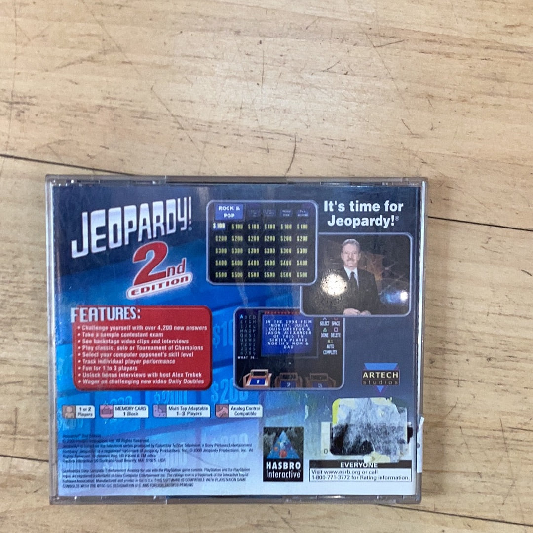 Jeopardy! 2nd Edition - PS1 - Used