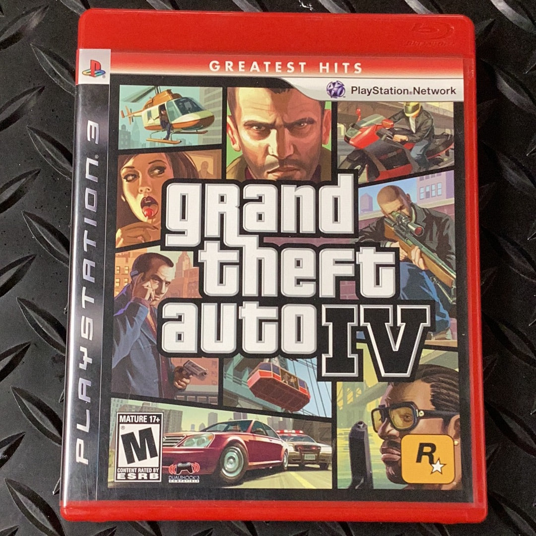 Grand Theft Auto 4 (Greatest Hits) - PS3 Game - Used