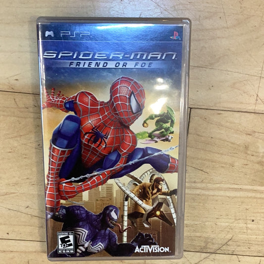 Spiderman Friend or Foe - PSP - Used