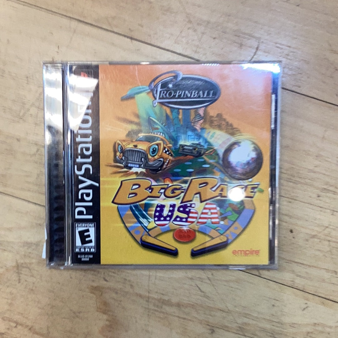 Pro Pinball Big Race USA - PS1 - Used