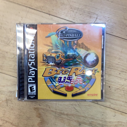 Pro Pinball Big Race USA - PS1 - Used