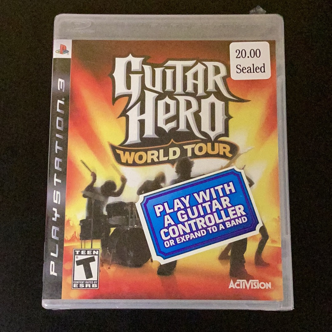 Guitar Hero World Tour - PS3 Game - New