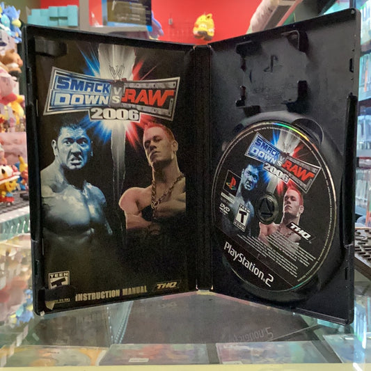 WWE Smackdown VS Raw 2006 - PS2 Game - Used