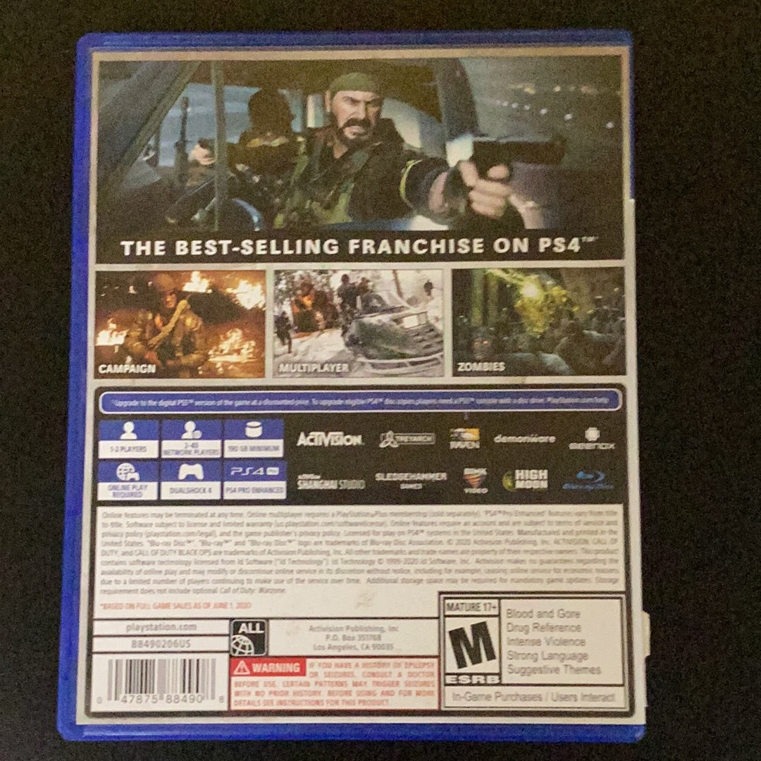 Call of Duty Black Ops Cold War - PS4 Game - Used
